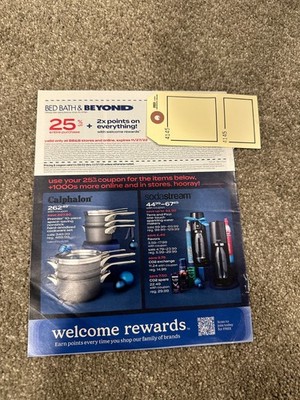 2022 BED BATH & BEYOND Coupons Flier Catalog Black Friday Issue Coupon  Promo
