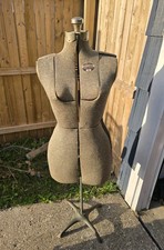 Vintage Acme Adjustable Dress Form Sewing Mannequin w/Adjustable Stand Size A