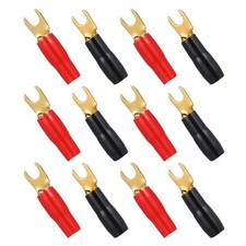 12 Pcs Insulated Spade Connectors Female Speaker Wire Car Speakers