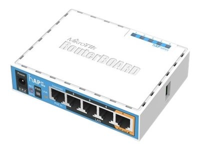 MikroTik HAP ac lite 2.4GHz 5GHz 733Mbps 10.100Mbps RB952UI-5AC2ND