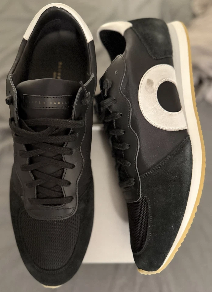 New In Box! Oliver Cabell Mens Daybreak Runner Sz 45/12 Made in Italy Runs Small - Image 2 of 4