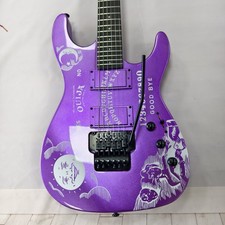 New Moon Ouija Kirk Hammett Cynthia Electric Guitar with FR Bridge