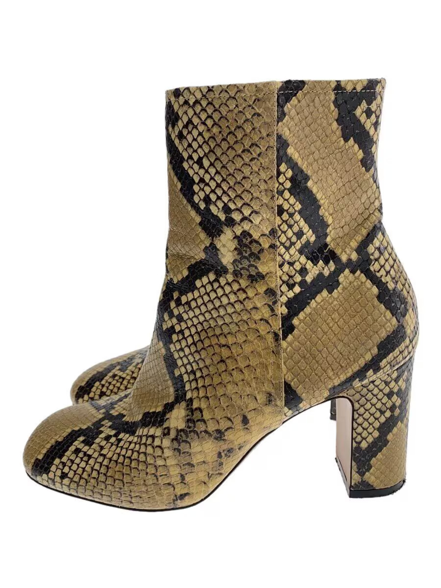 Pellico Short Boots 38 Beg Python Side Zip JTt04 - image 1