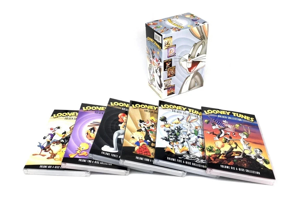 Looney Tunes :The Golden Collection Volumes 1-6 (DVD 2011 24 Disc Box Set) New