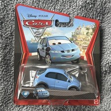 DISNEY PIXAR NICK CARTONE GRAND PRIX RACE REPORTER CARS 2 HONDA CIVIC MODEL 
