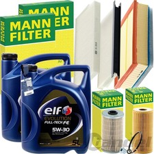 MANN INSPEKTIONSPAKET+ELF 5W-30 MOTORÖL passend für RENAULT MASTER 3 101-146 DCI