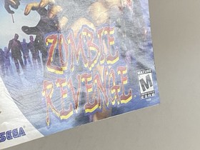 Zombie Revenge Sega Dreamcast Complete Game Good Disc Damaged Manual Zombies CIB