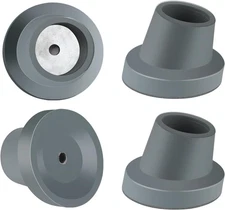 ANCKNE 4 Pack Replacement Feet for Shower Chair Bath Seat | 1-1/8"Slope Blue 