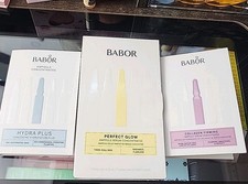 Ampollas Serum DOCTOR BABOR Perfect Glow 7 y 1 Hydra Plus, 1 Colágeno Firme NUEVO