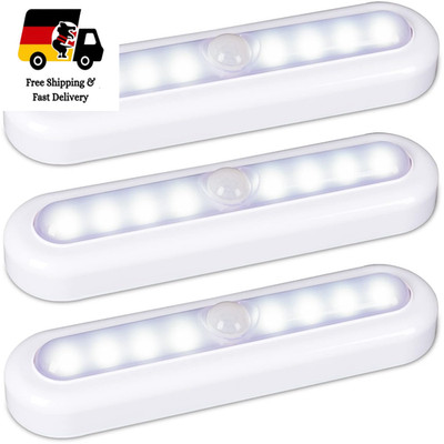 Bewegungssensor Cabinet Light 18 cm Weiß Pack 3