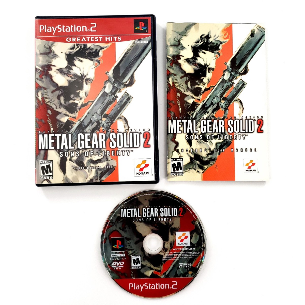 メタルギアソリッド SONS OF LIBERTY Optical Card メタルギアソリッド