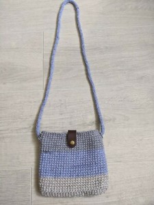 knitted crossbody bolsa