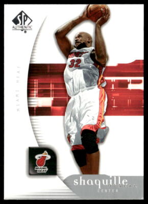 Shaquille O'Neal 2005-06 SP Authentic #45 - Miami Heat | eBay