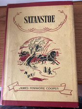 SATANSTOE by James Fenimore Cooper HC d/j 1937 American Fiction series F3