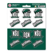 Northeastern State University RiverHawks - Set Of 12 Sticker Sheet