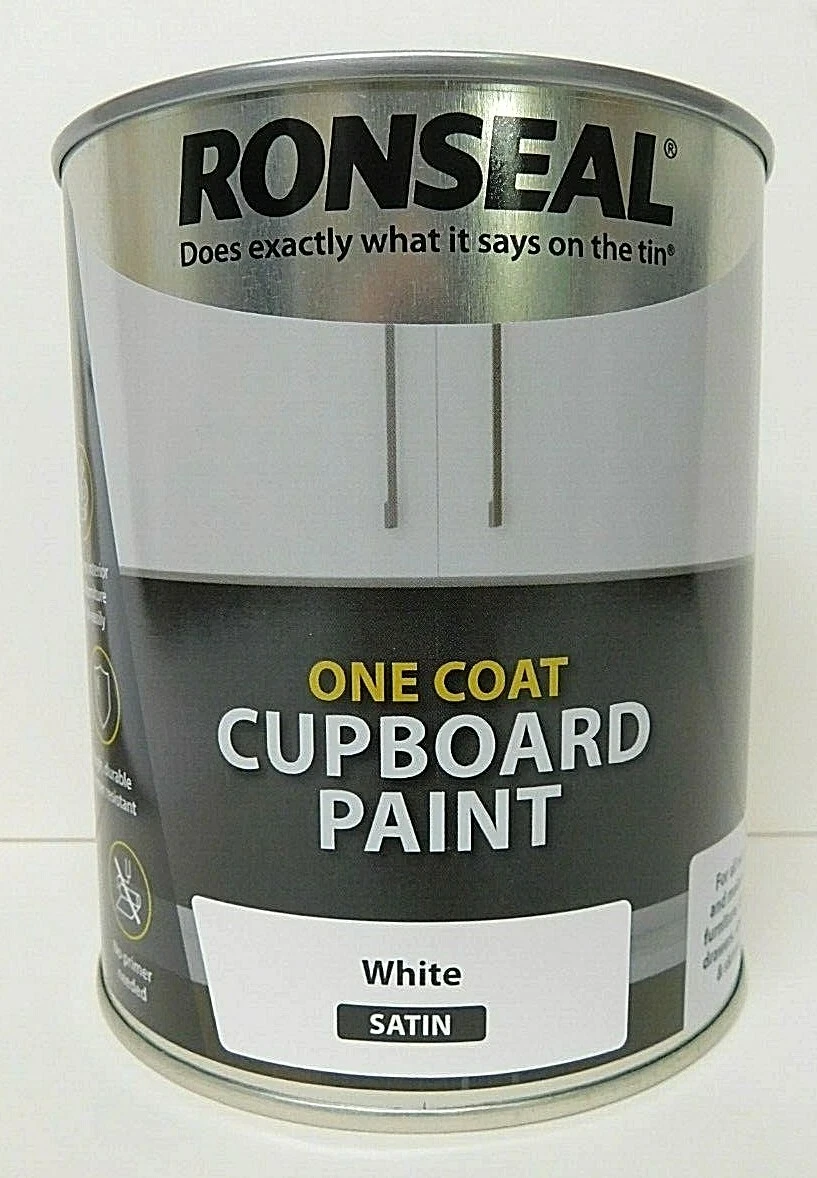 Ronseal cupboard paint white store