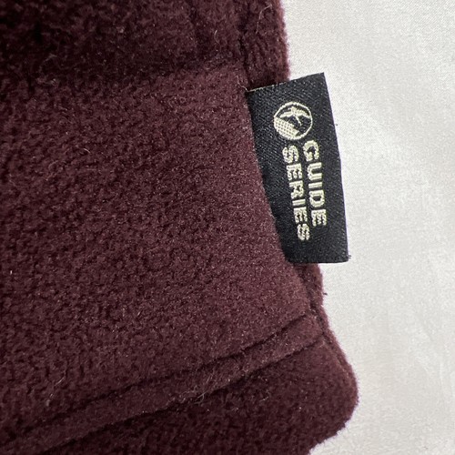 Gander Mountain Guide Series Burgundy Fleece Vest Men's 3XLT Tall Outdoor - Picture 7 of 8