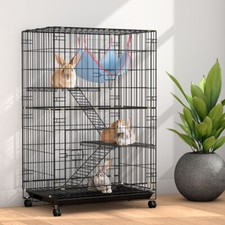 i.Pet Rabbit Cage Indoor Hutch Guinea Pig Bird Ferret Hamster Pet Cage Outdoor