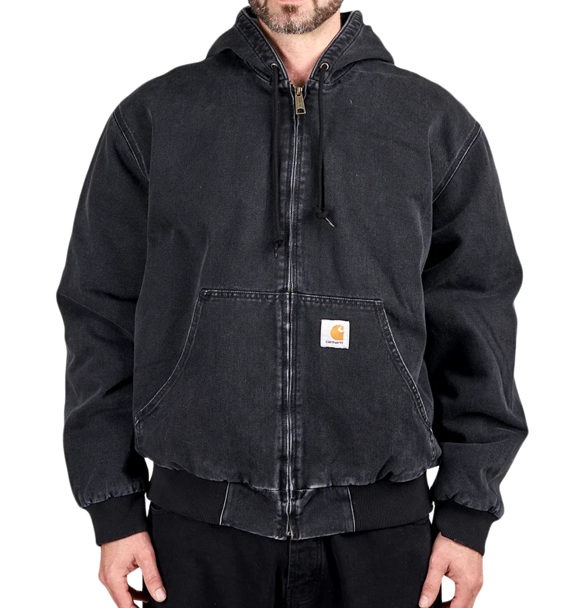 CARHARTT WIP OG ACTIVE JACKET I032232 Black Stone Washed M