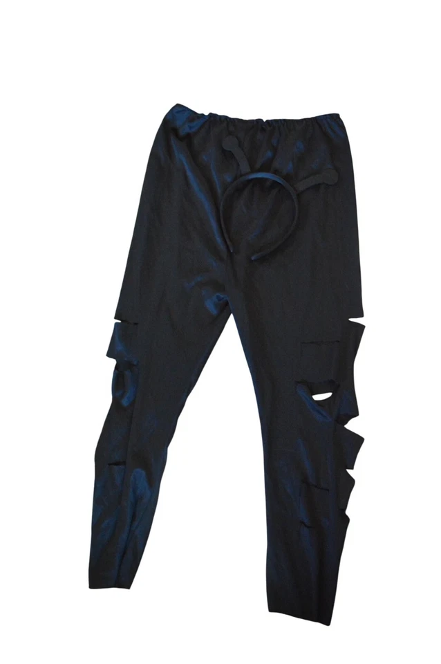 Disfraz Ladybug Con Alas Pantalones Diadema Niñas L (10-12) Negro Rojo Lunares Foto 4 de 4