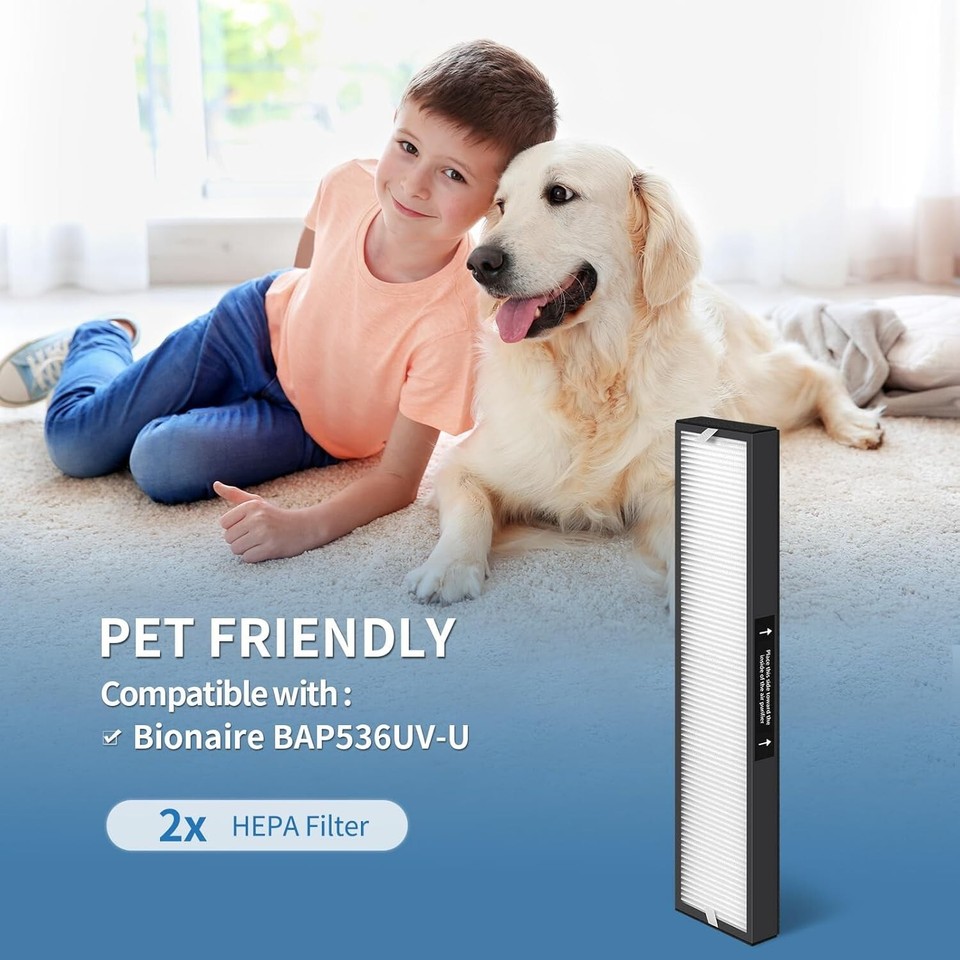 182550 Filter Replacement Compatible with Bionaire BAP536UVU Air