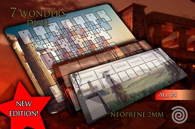 Tapete compatible con 7 Wonders Duel