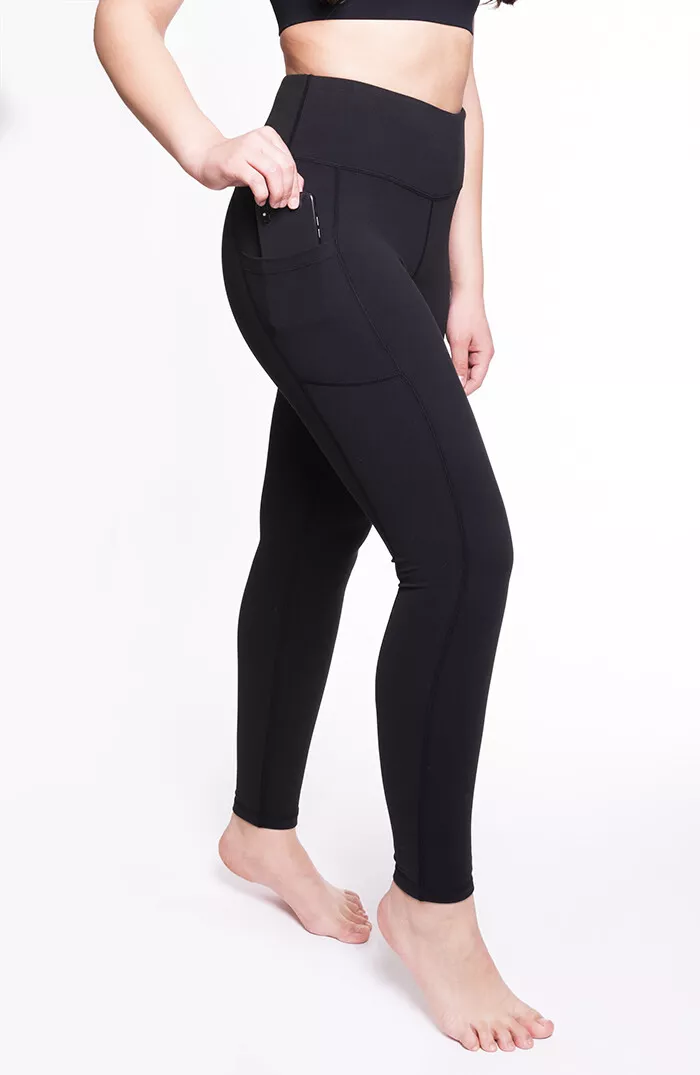 Holiday Steal- Working On Me High Waisted Side Pocket Leggings (Black) ·  NanaMacs