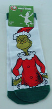 The GRINCH Dr. Seuss 2022 Holiday Christmas Crew Socks - Sz Med Youth