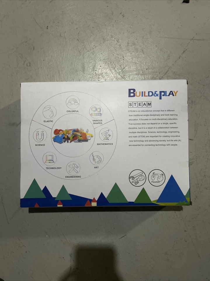 bcp Build & Play Steam набор 5 в 1 транспортные средства возраст 5+ гибкий образовательный 148 ПК - Изображение 2 из 2