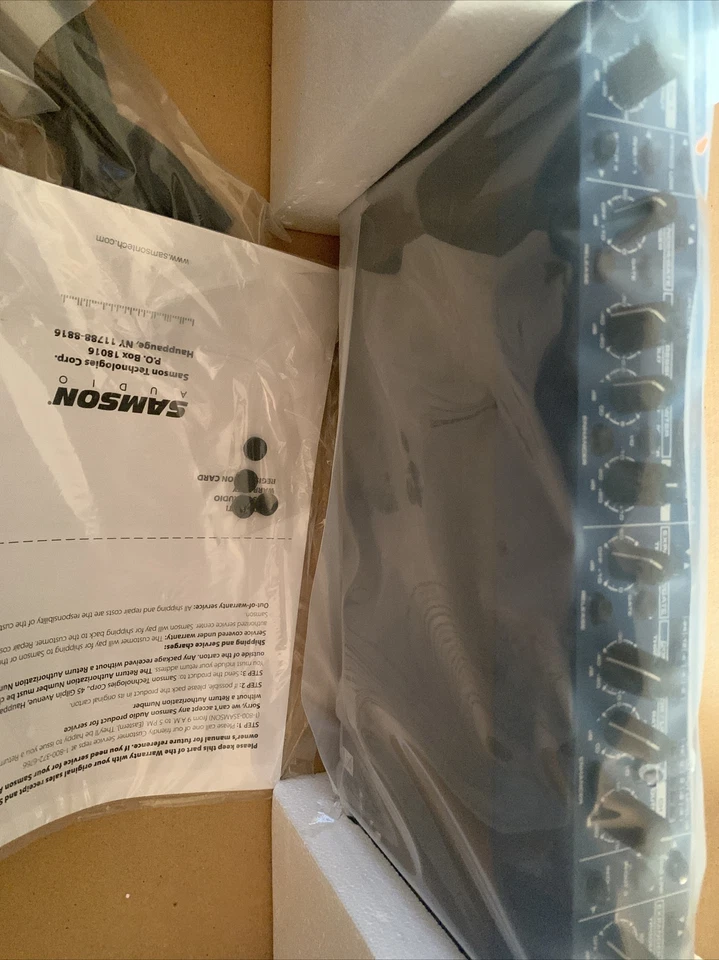 Samson S-com Plus Stereo Compressor/4 Channel Compressor/ Gate - Image 4 of 4