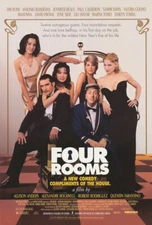Four Rooms (1995) Movie Poster, Original, SS, Unused, NM, Rolled