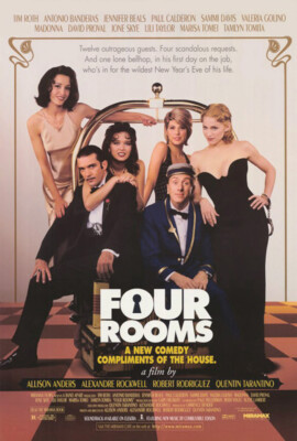Four Rooms (1995) Movie Poster, Original, SS, Unused, NM, Rolled