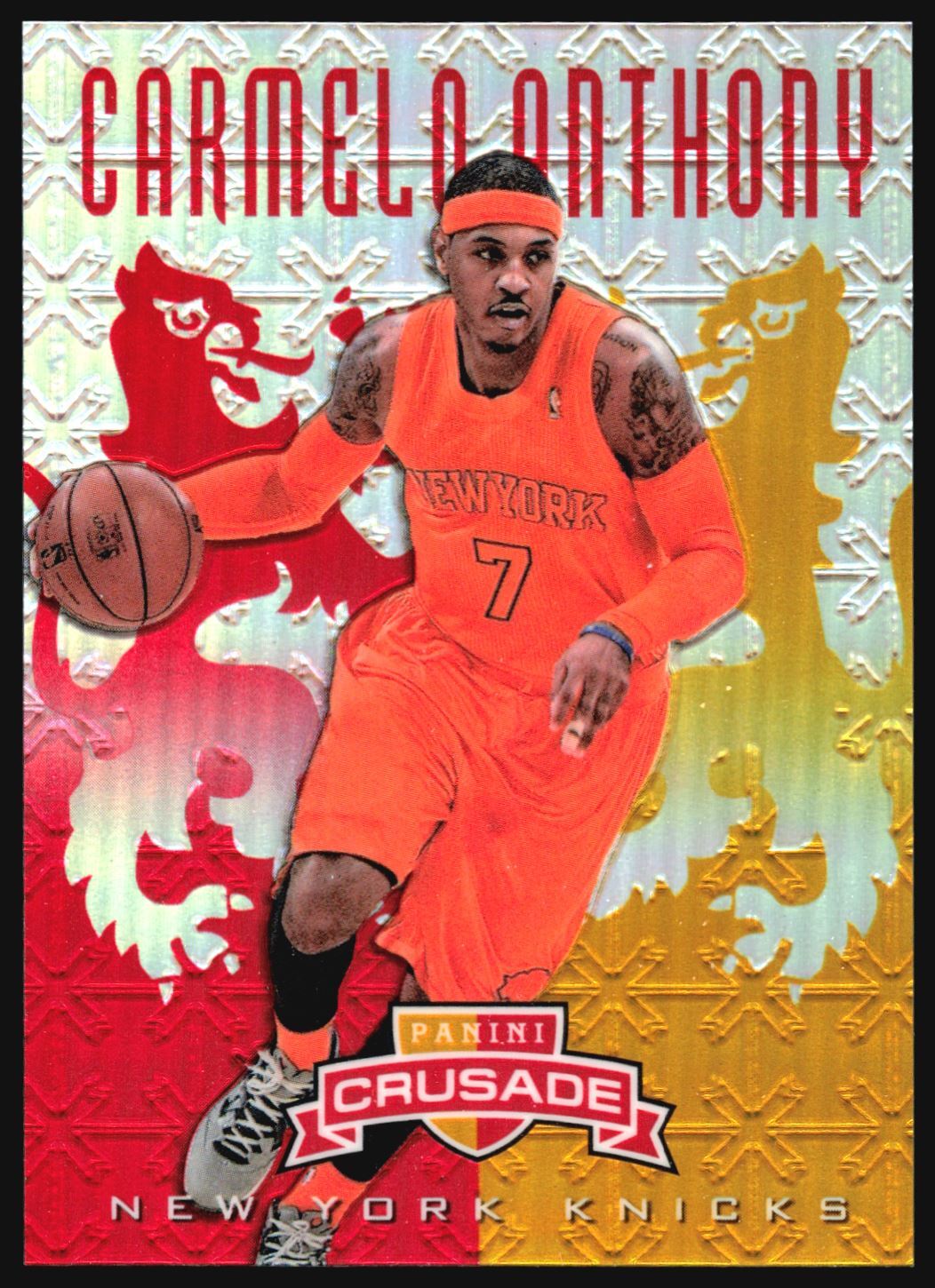 2012-13 Panini Crusade Carmelo Anthony Red /99 #299
