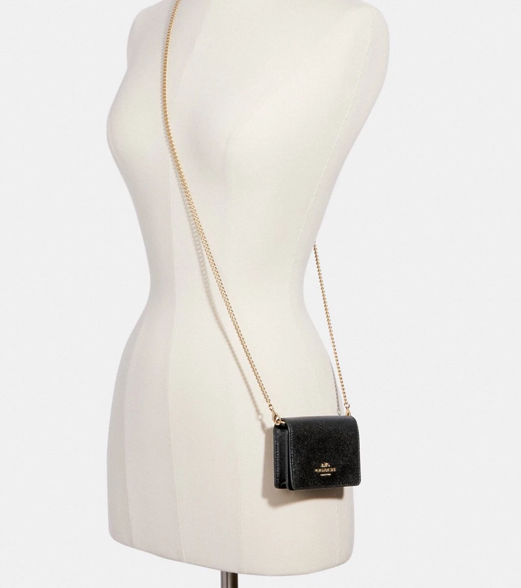 Coach mini wallet on chain new arrivals