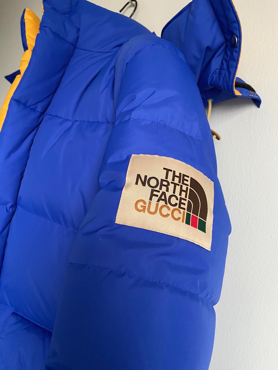 Gucci x The North Face Nylon Jacket Blue NEW Small Unisex Gucci x The North Face Nylon Jacket Blue NEW Small Unisex