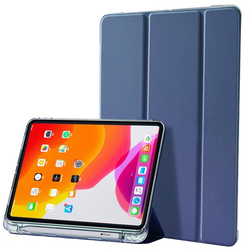 iPad (第5世代) + ApplePencil + Smart Folio Apple Smart Folio for iPad Air 5th Generation, Marine Blue, Front