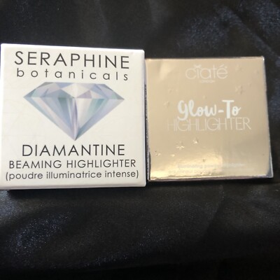 Ciate London Glow-To/ STARBURST & Seraphine Botanicals/Diamantine Highlighters