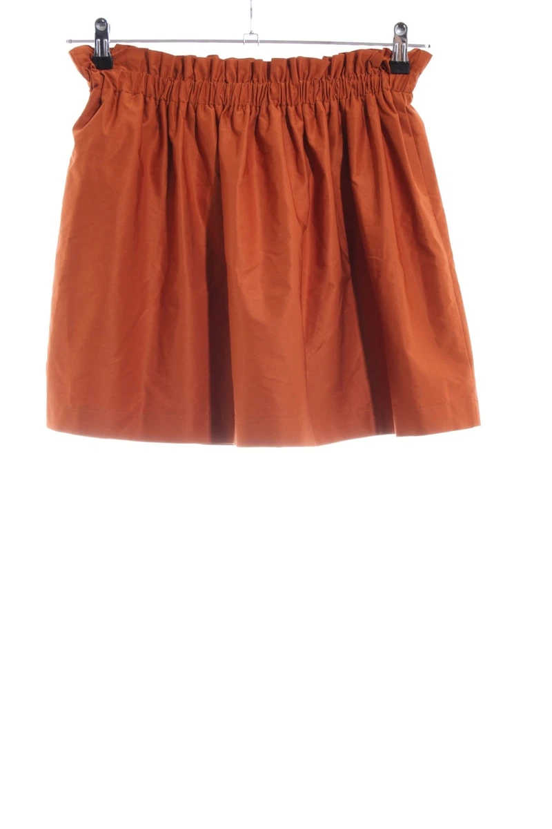 ZARA WOMAN Gonna a pieghe Donna Taglia IT 40 arancione chiaro stile casual