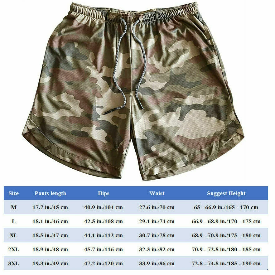 Man 2in1 Running Shorts with Phone Pockets Quick Dry Workout Fitness Park Gym