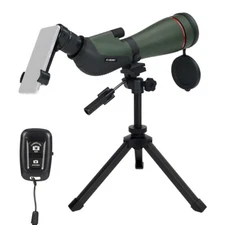 Svbony SA412 20-60×80mm Spotting Scope HD FMC 1.25" Detachable Eyepiece for hunt