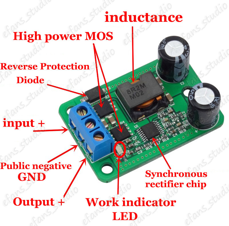 Convertisseur DC-DC 24V/12V Vers 5V 5A – 2 Pièces, Entrée 9-36V, Sortie USB Rapide – Module Abaisseur De Tension
