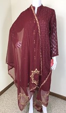 Pakistani Indian Designer Party Wear with Tulip Pants M, L