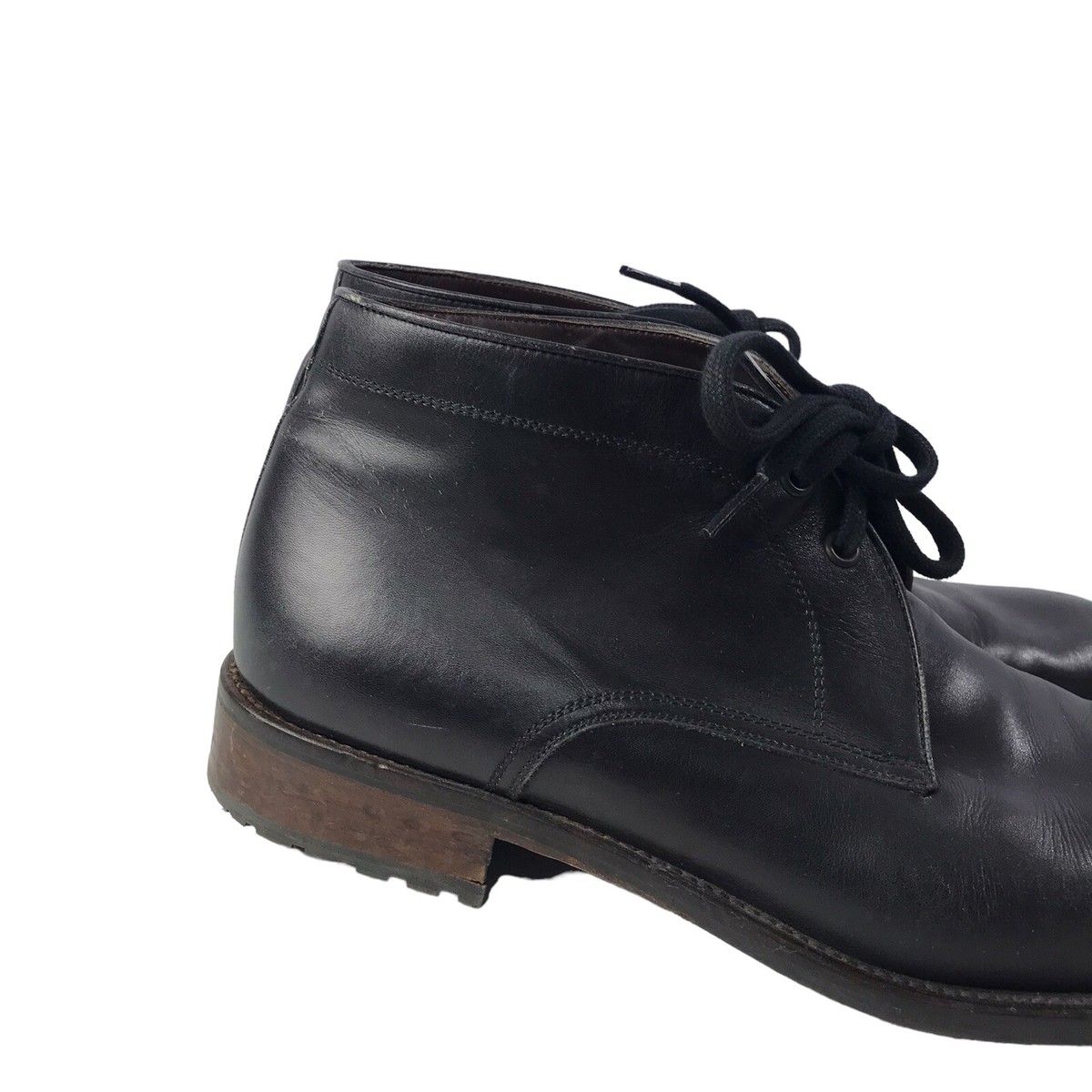 Magnanni black leather lace up boots size 10.5 M Magnanni black leather lace up boots size 10.5 M | eBay main image 2