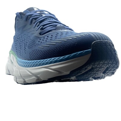 Hoka One Clifton 7 Moonlit Ocean BlueMens 12 Shoes Running Sneakers Amazon.com | HOKA ONE ONE Clifton 7 Mens Shoes Size 12 Wide  main image 2
