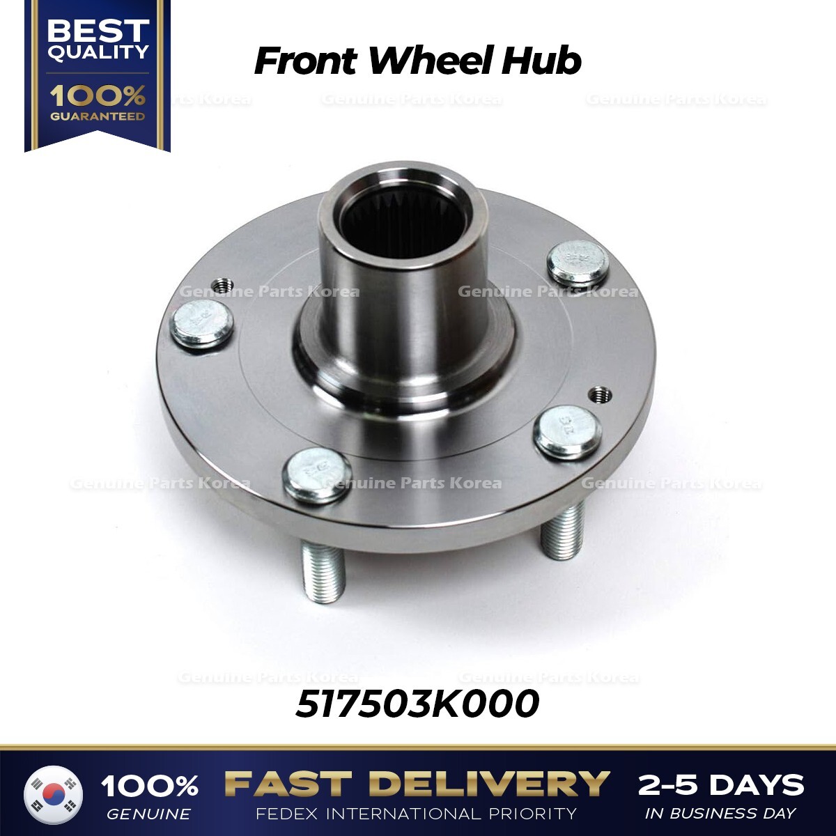 ⭐Genuine⭐ Front Wheel Hub 517503K000 for Hyundai Azera Kia