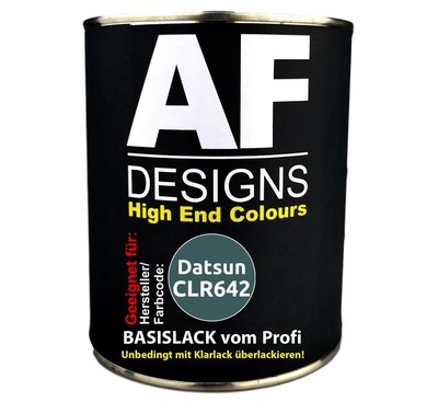 250ML Autolack für Datsun CLR642 Night Glow Metallic Basislack spritzfertig
