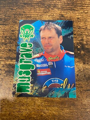 1996 Wheels Viper Green Mamba Parallel Ted Musgrave /349 12 NASCAR Racing