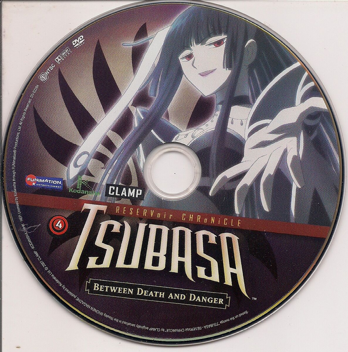 Tsubasa - Vol. 4: Between Death and Danger (DVD, 2007) Koichi Mashimo anime  704400022845