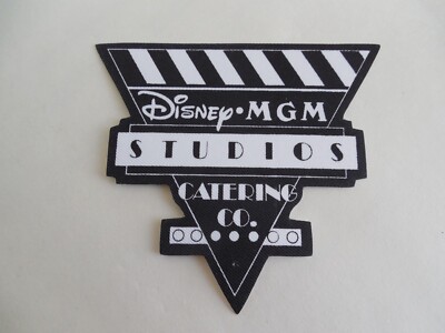 MGM Hollywood Studios Catering Co. Cast Member Costume Patch Walt Disney World