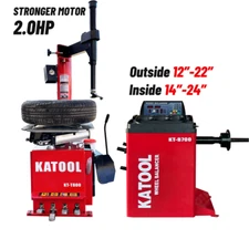 KATOOL Tire Changer Machine KT-T800 wheel balancer KT-B700 combo PICK UP
